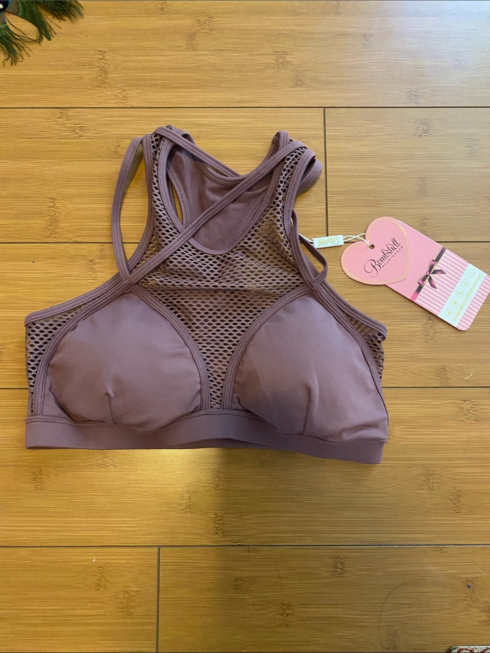 Bombshell Sportswear Mauve top